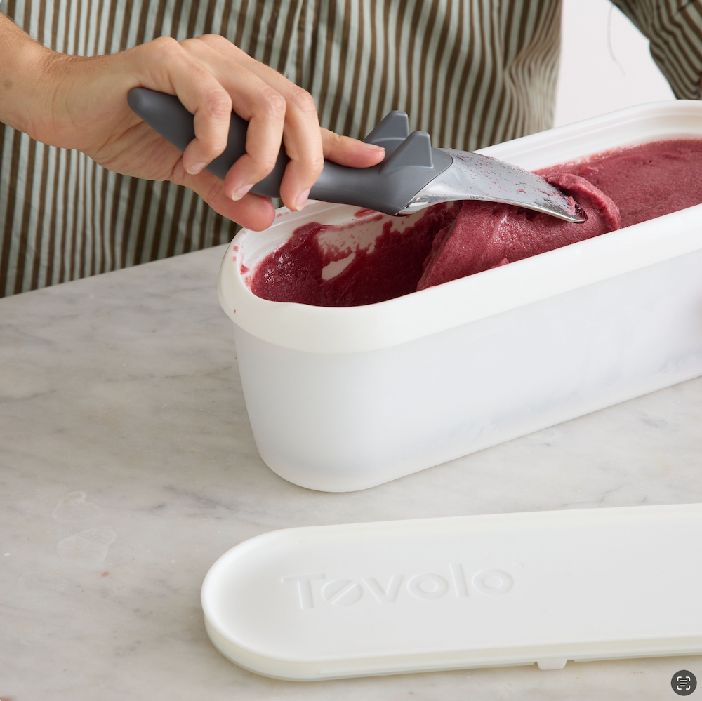 Tovolo Glide-A-Scoop Ice Cream Tub Raspberry Tart by Tovolo 並行輸入 Tovolo Glide-a-Scoop Ice Cream Container