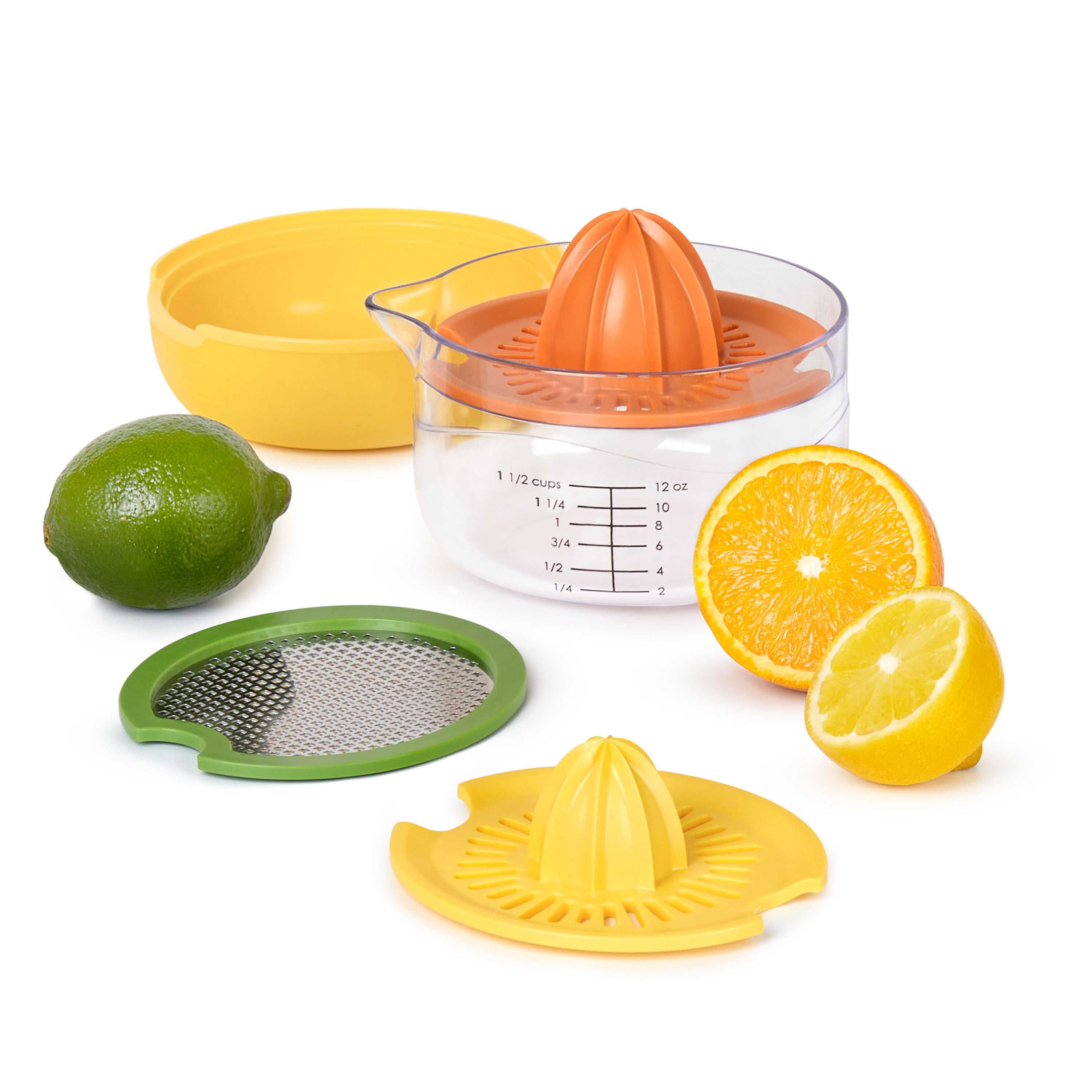 All-in-One Juicer: White Yellow – Tovolo