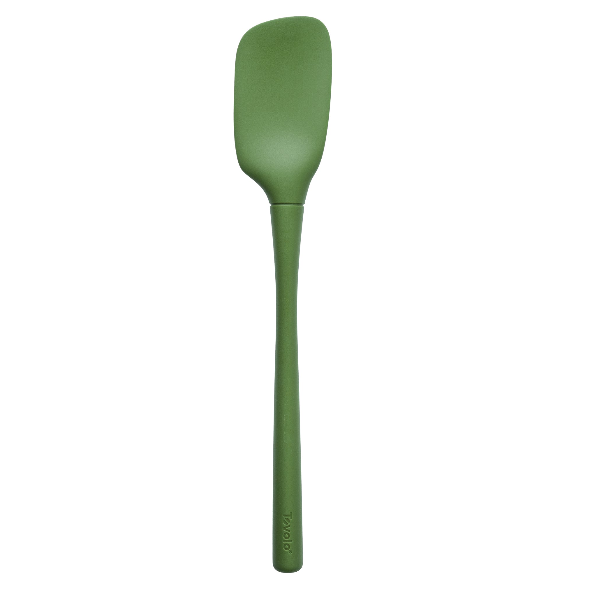 Tovolo Silicone Mixing Spoons - 2-Piece Set With Slotted & Solid Spoons For Cooking & Baking