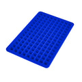 The Mini Ice Mold is a blue tray with small square compartments, ideal for making mini ice cubes to chill drinks fast. Shown angled on a white background.