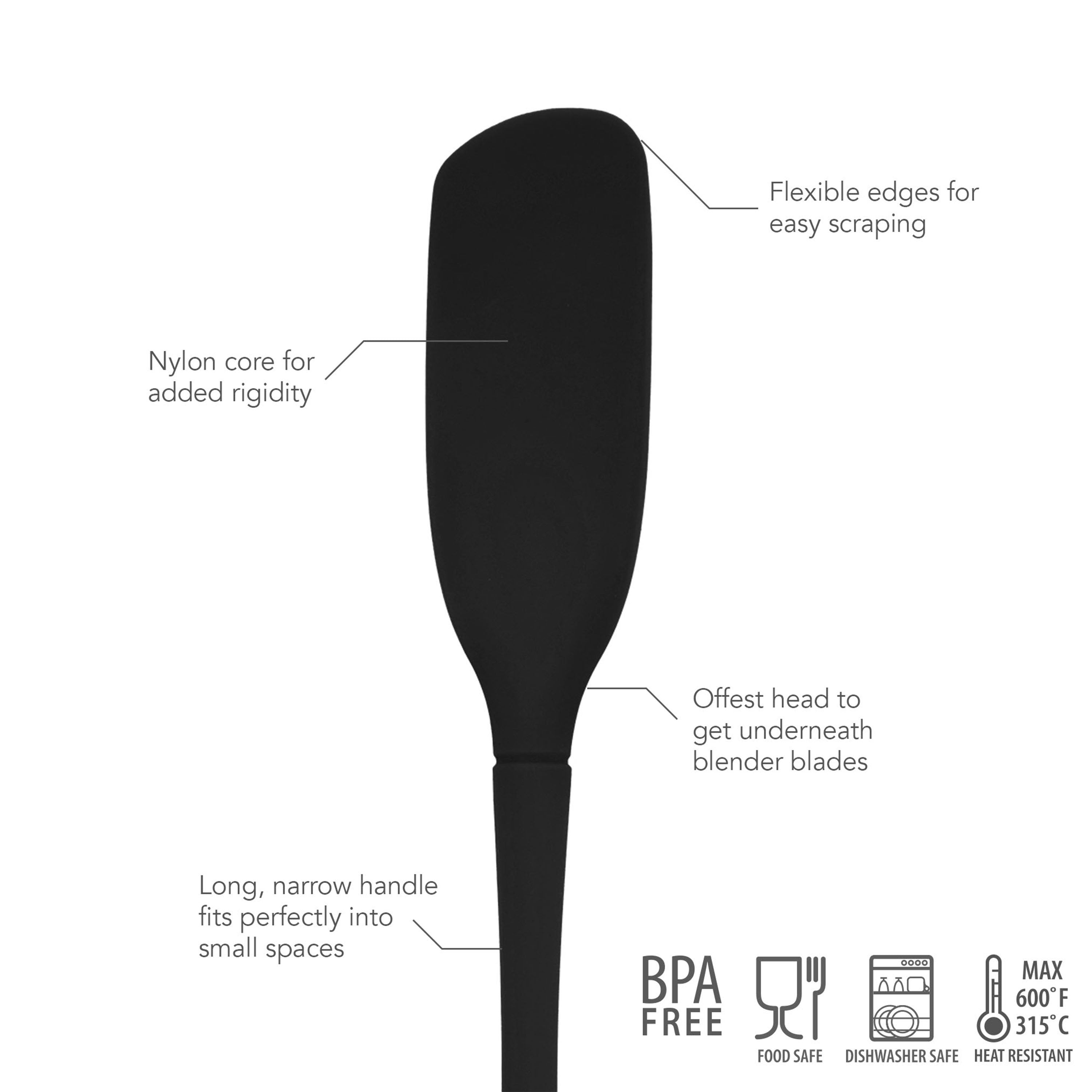 Flex-Core Blender Spatula