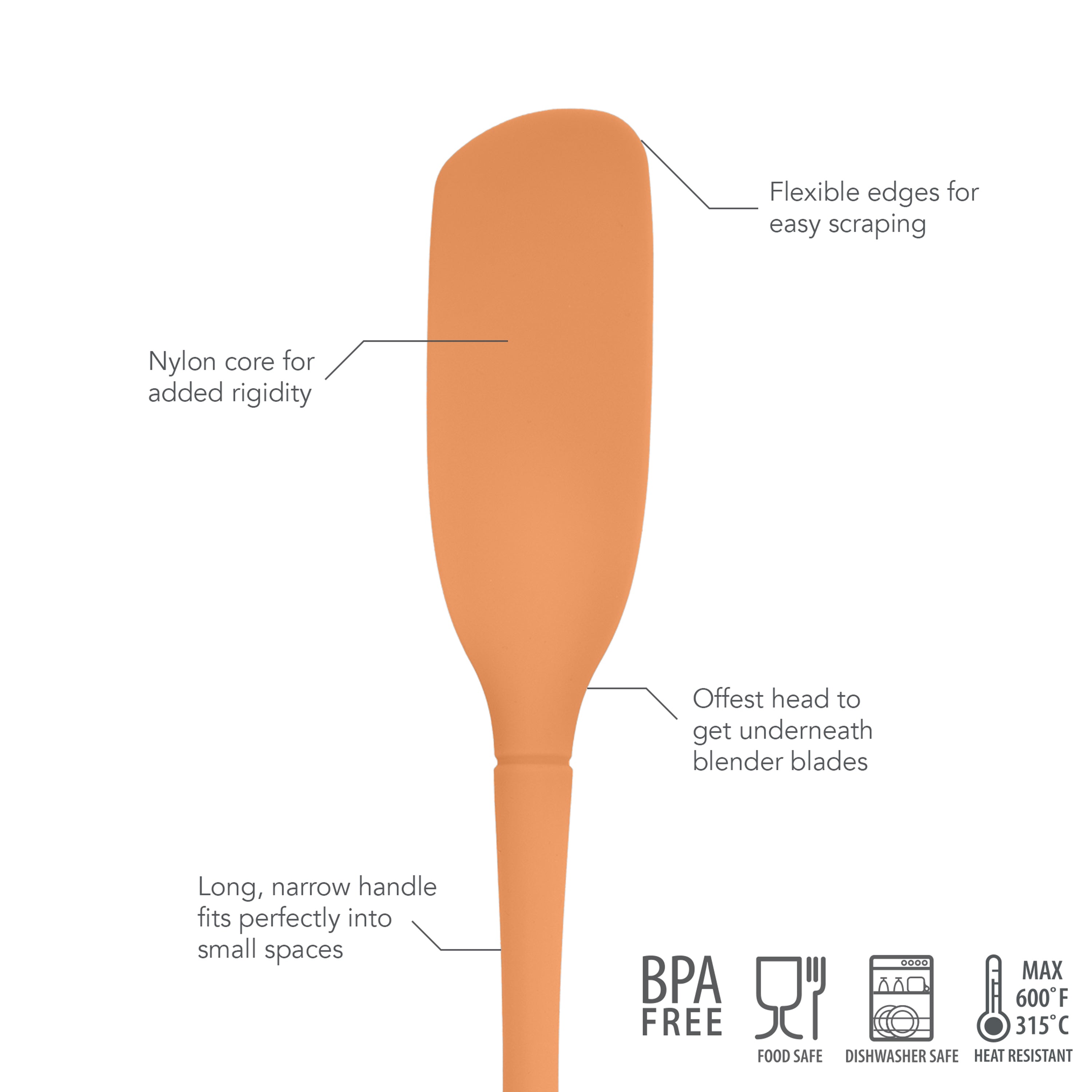 Flex-Core Blender Spatula
