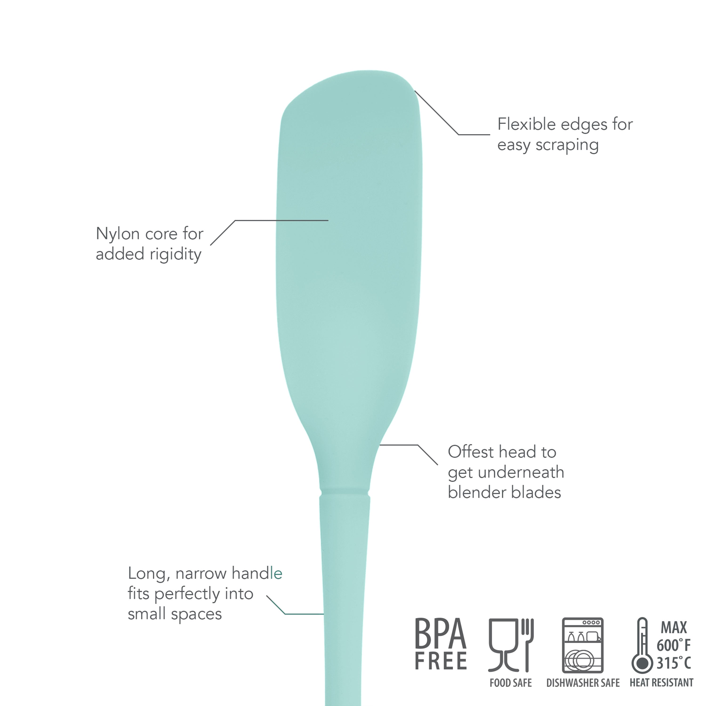 Flex-Core Blender Spatula