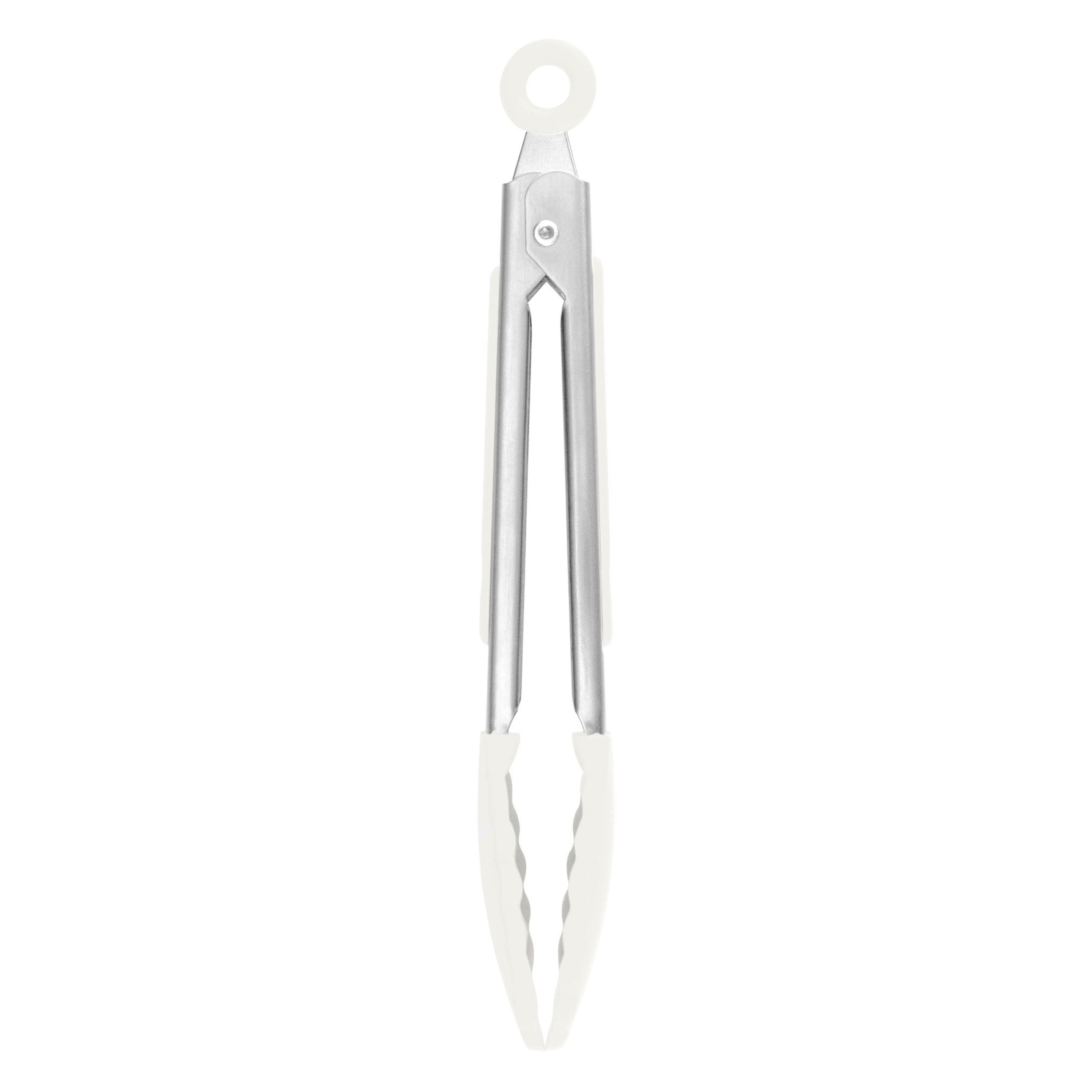 Tovolo Mini Silicone Tongs - Candy Apple Red - Thumbnail 4
