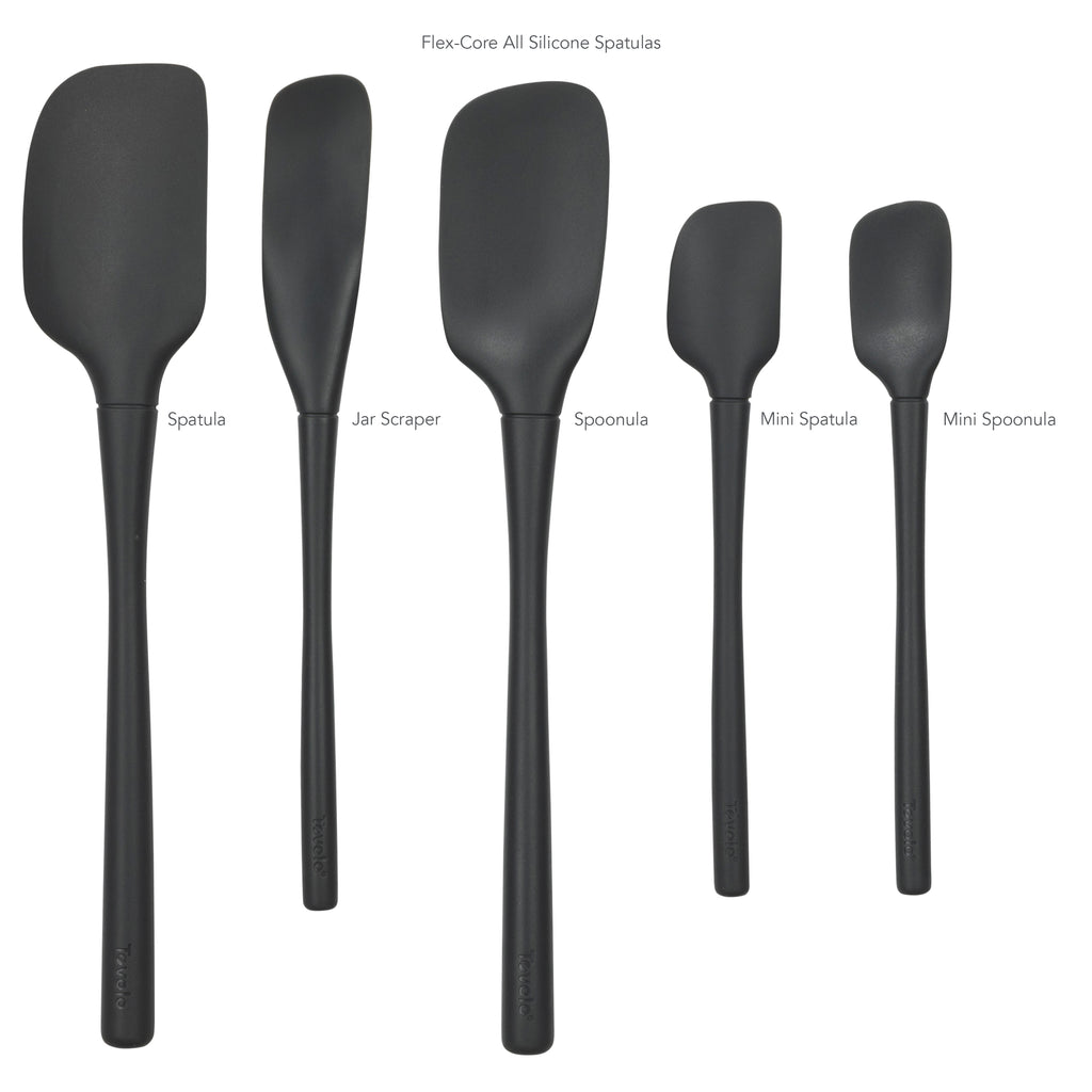 Flex-Core All-Silicone Spatula Set of 5