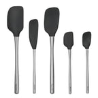 Flex-Core All-Silicone Spatula Set of 5