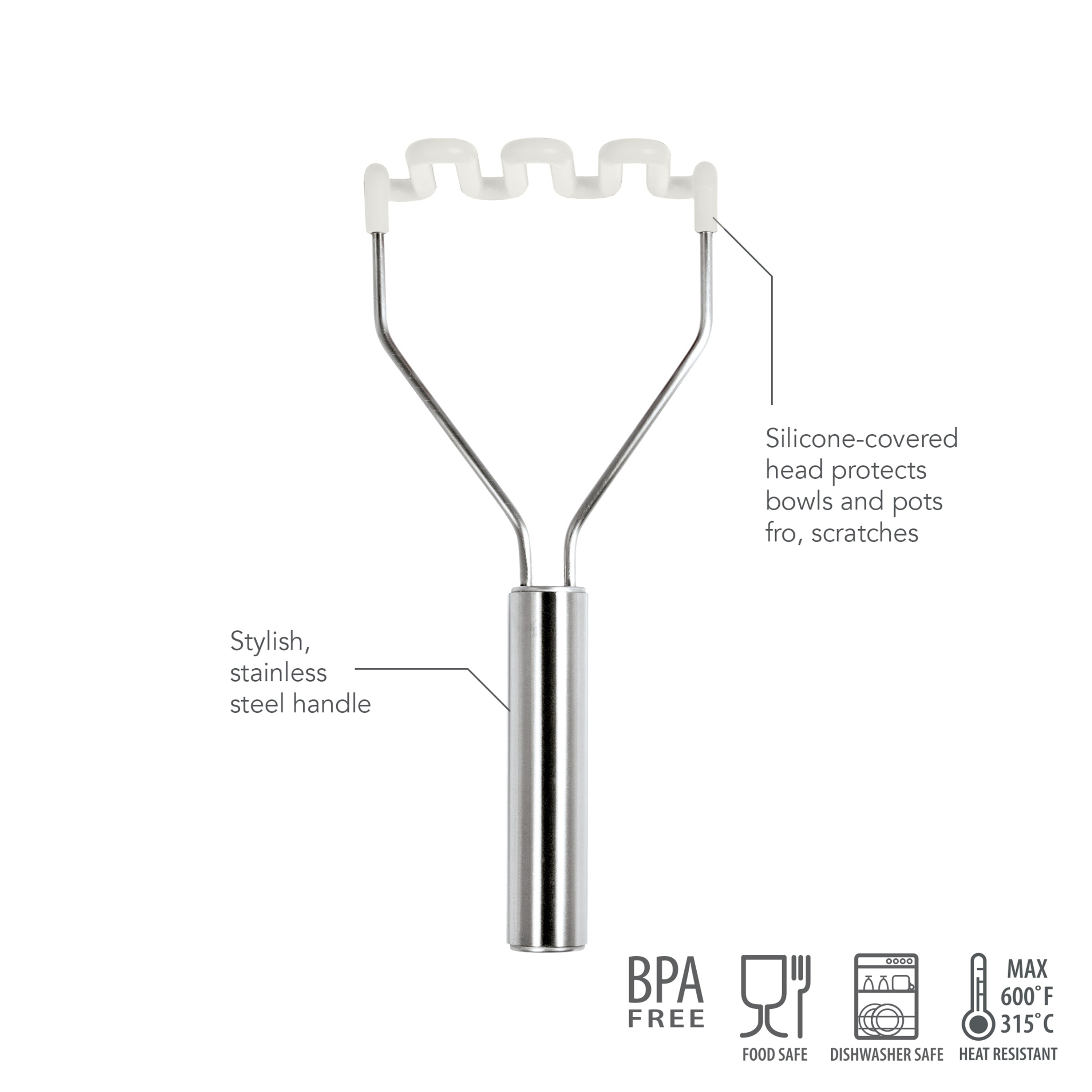 Silicone Potato Masher
