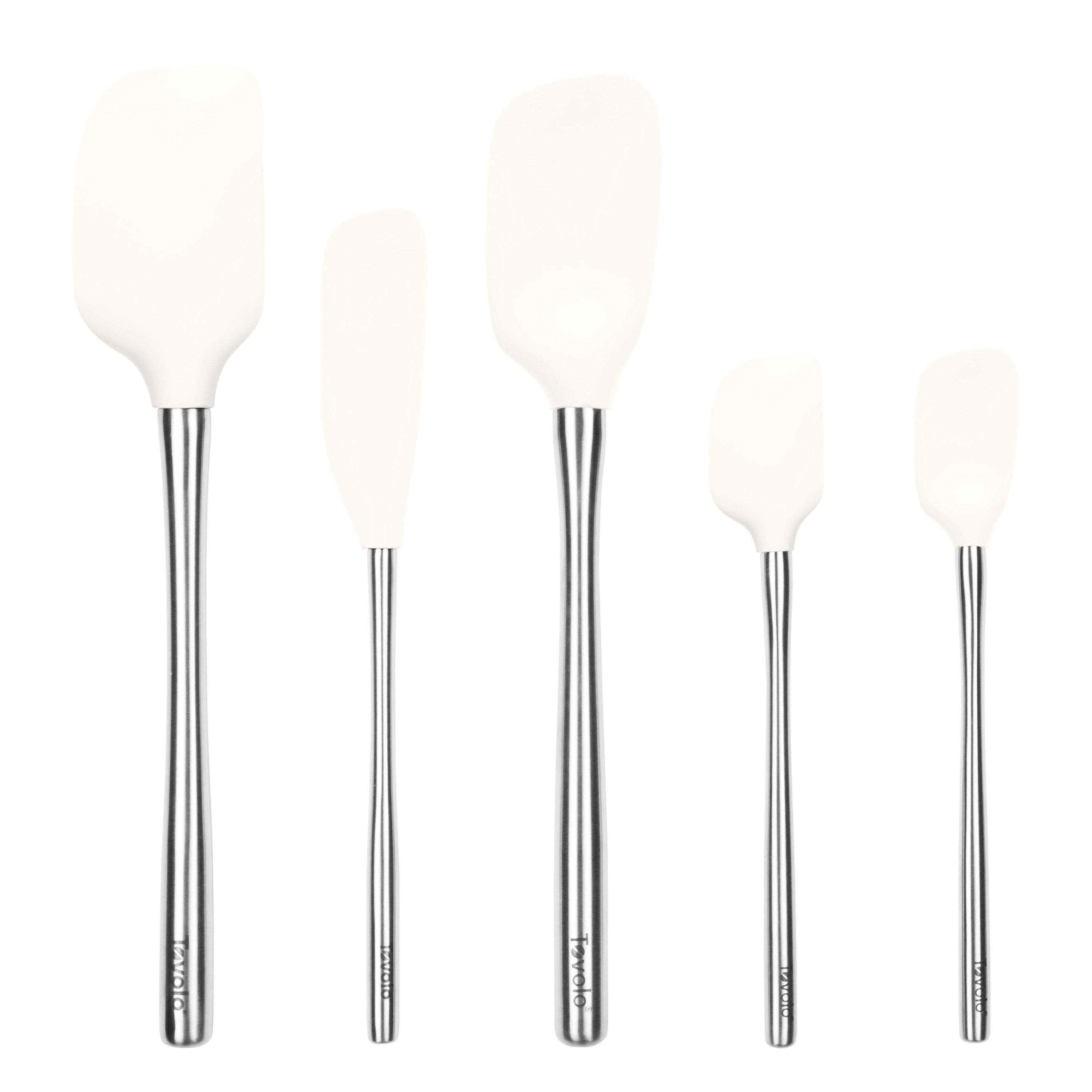 Flex-Core All-Silicone Spatula Set of 5