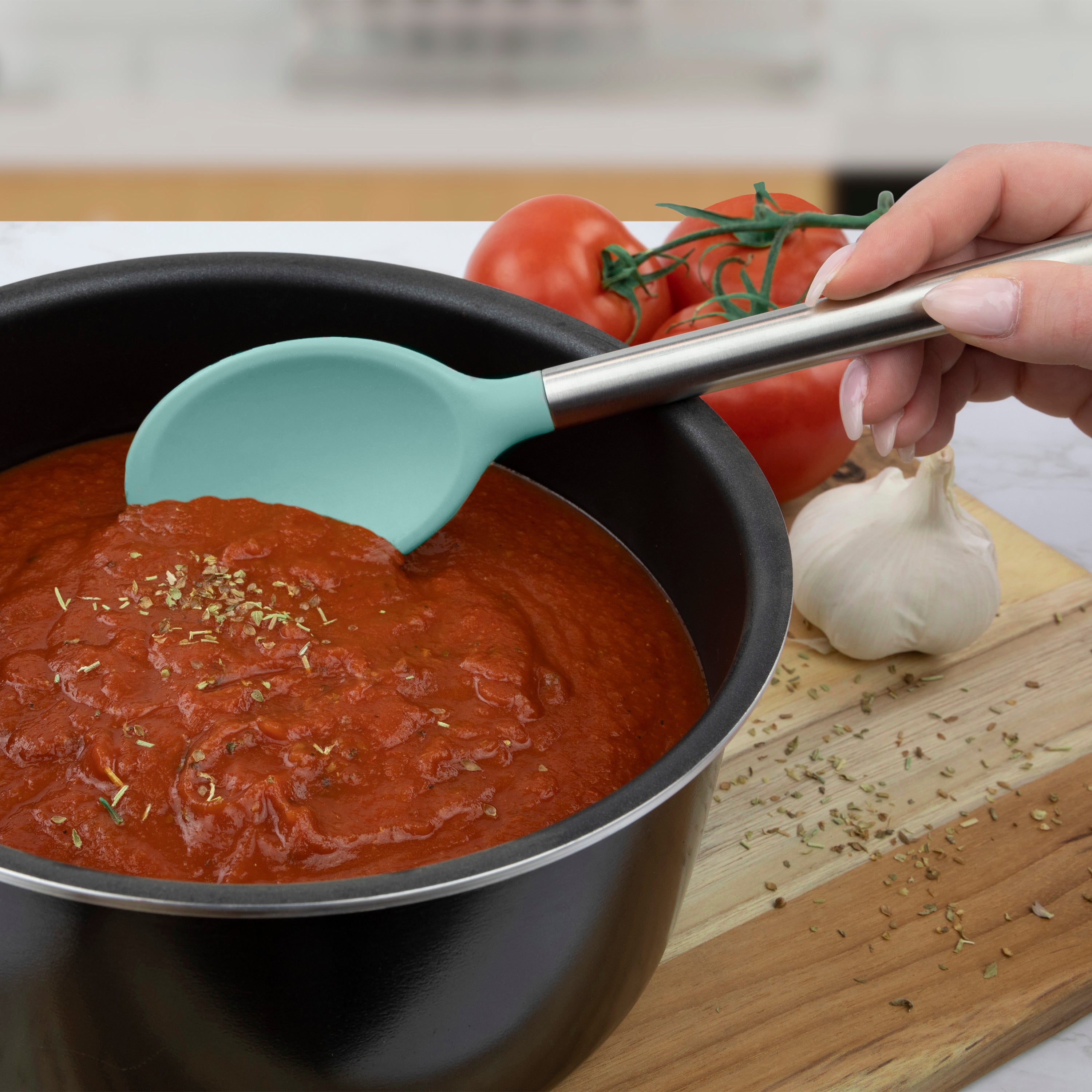 Silicone Mixing Spoon
