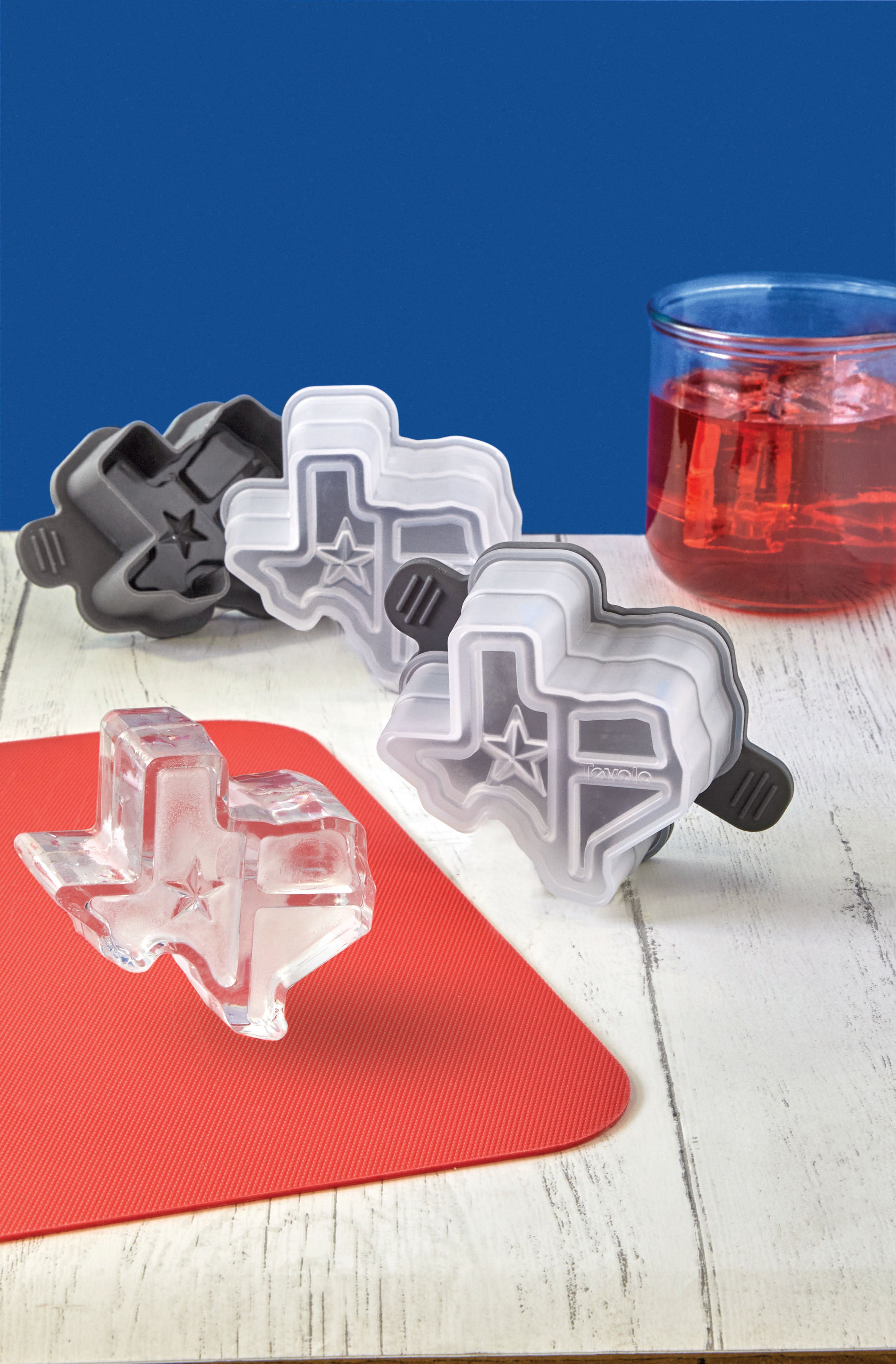 Texas Ice Molds, Texas Shaped Craft Ice Cube Molds – Tovolo