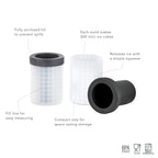 Squeeze & Release Mini Ice Cylinders - Set of 4