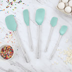 Flex-Core All-Silicone Spatula Set of 5
