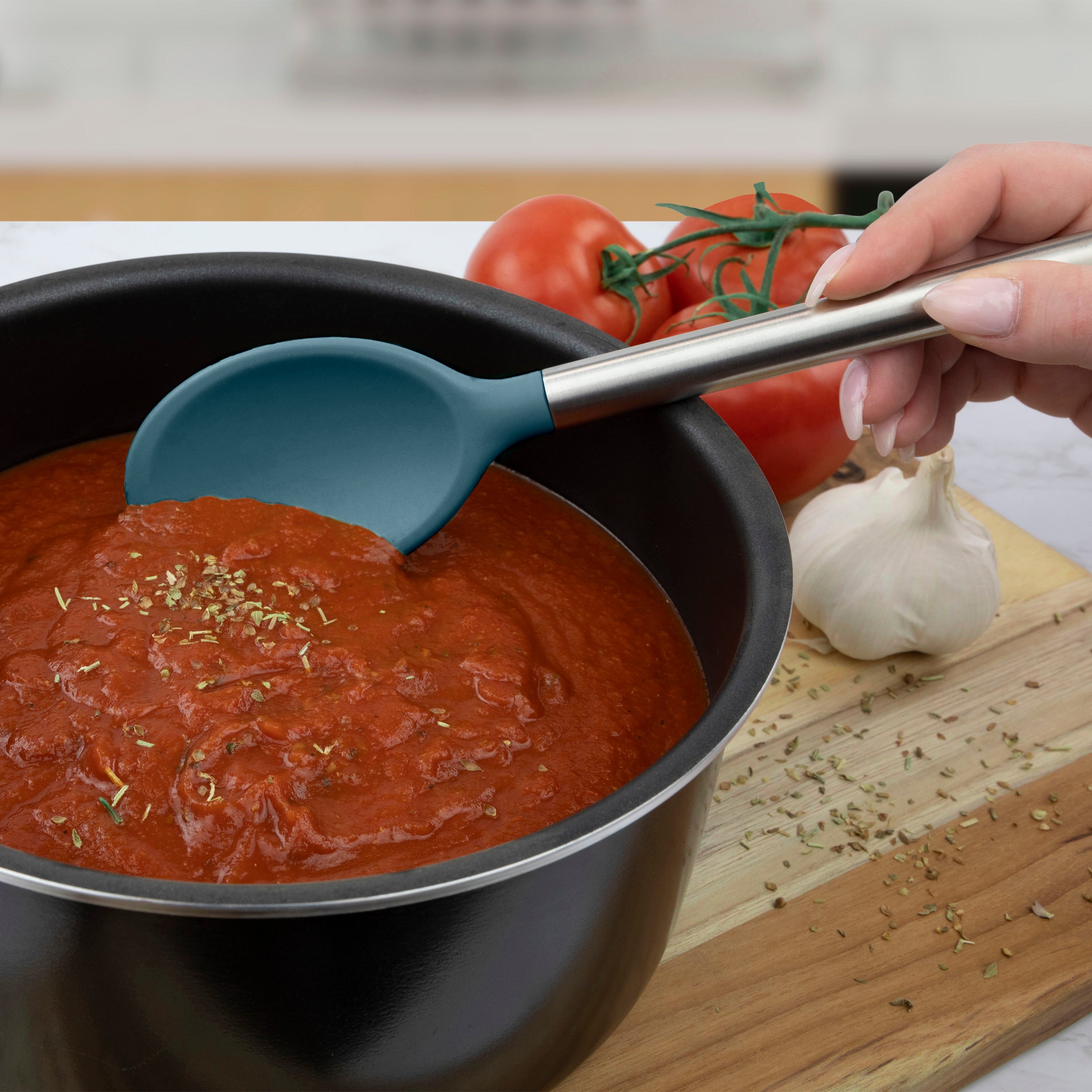 Silicone Mixing Spoon