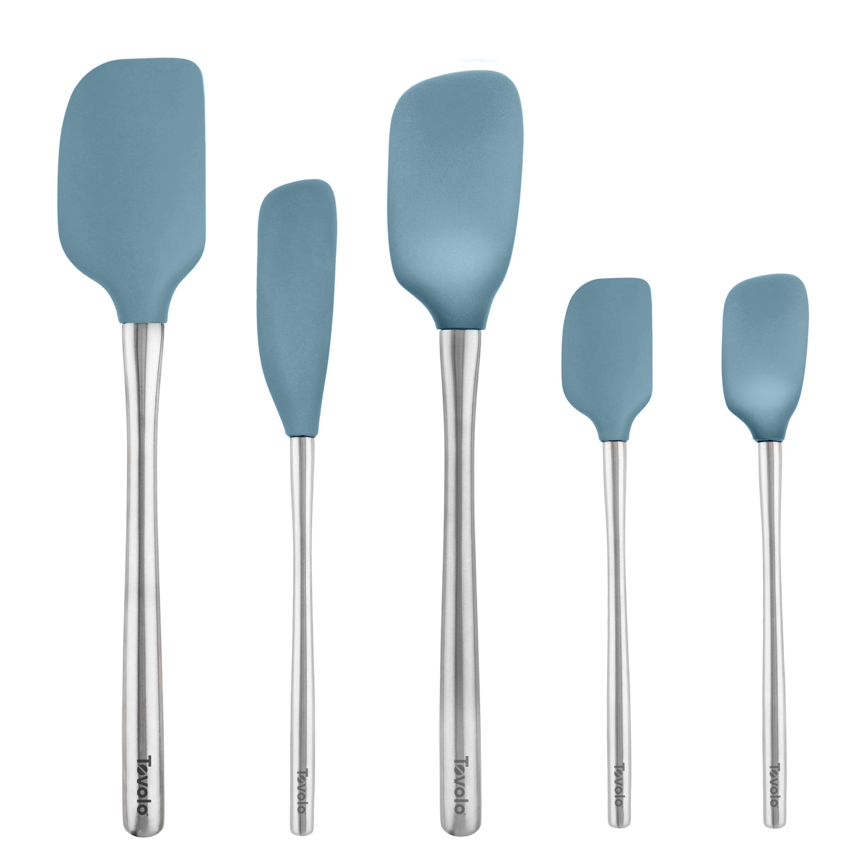 Flex-Core All-Silicone Spatula Set of 5
