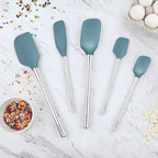 Flex-Core All-Silicone Spatula Set of 5