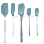 Flex-Core All-Silicone Spatula Set of 5