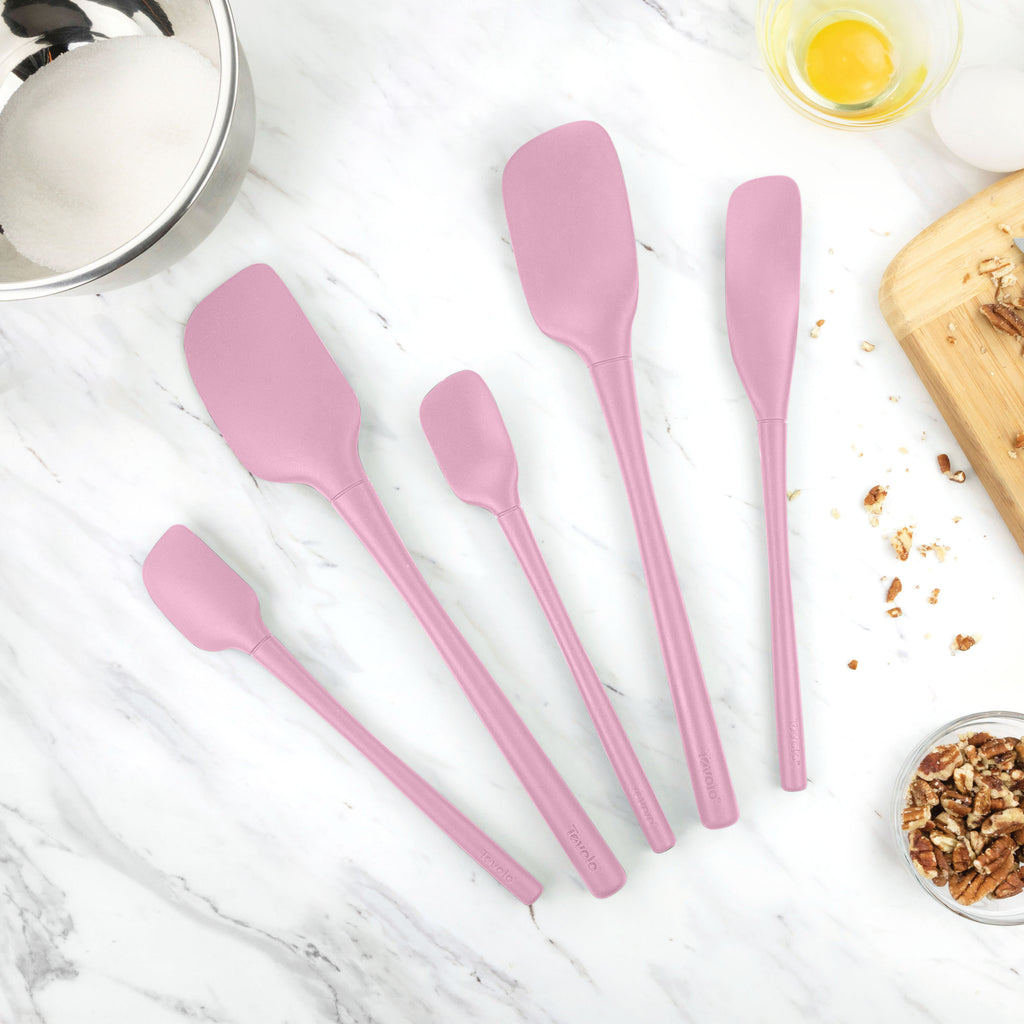 Flex-Core All-Silicone Spatula Set of 5