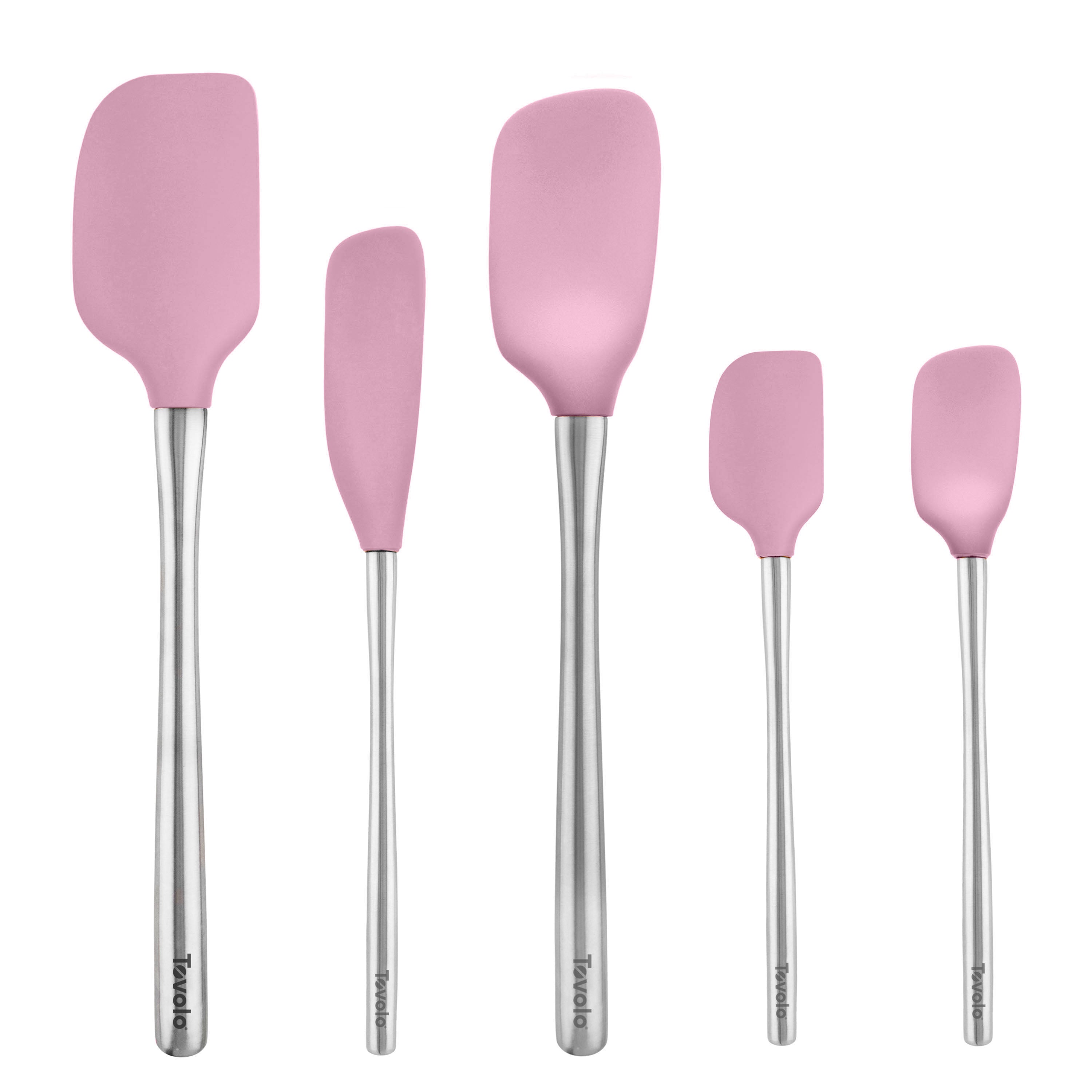 Flex-Core All-Silicone Spatula Set of 5