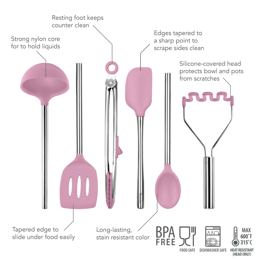 Silicone Utensil Set of 6