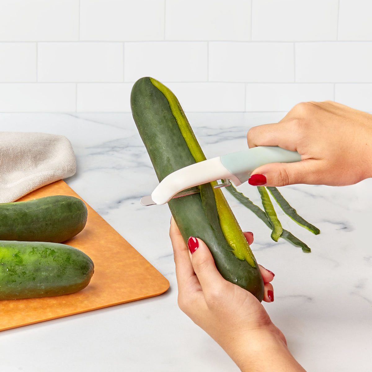 What You Need to Peel a Cucumber