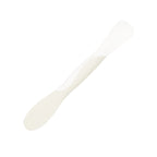 The Scoop and Spread is a white plastic spatula with two flat, rounded ends, shown on a plain white background—an essential tool for bakers.