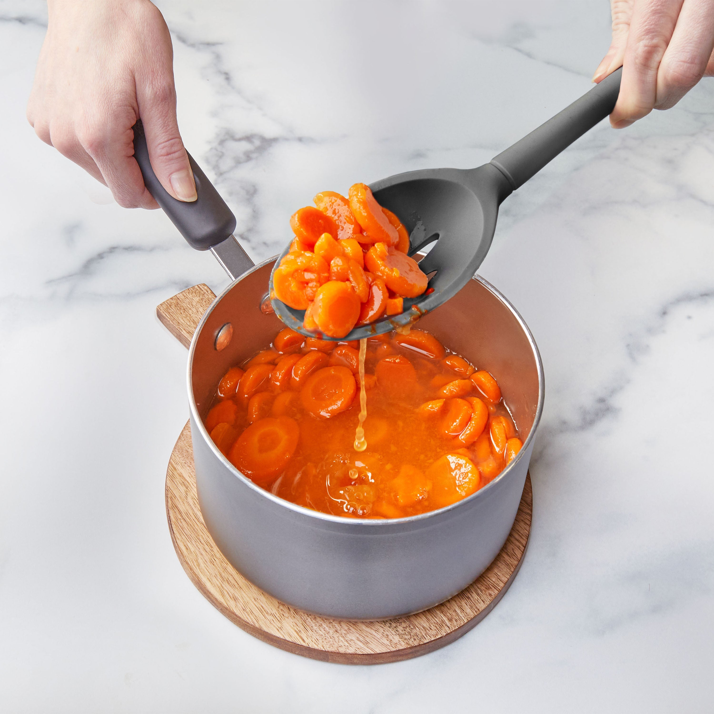 Flex-Core Slotted Deep Spoon