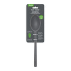 A tovolo Flex-Core Silicone Deep Spoon is shown in its packaging. Made from BPA-free, heat-resistant silicone, this utensil is perfect for serving and scraping.