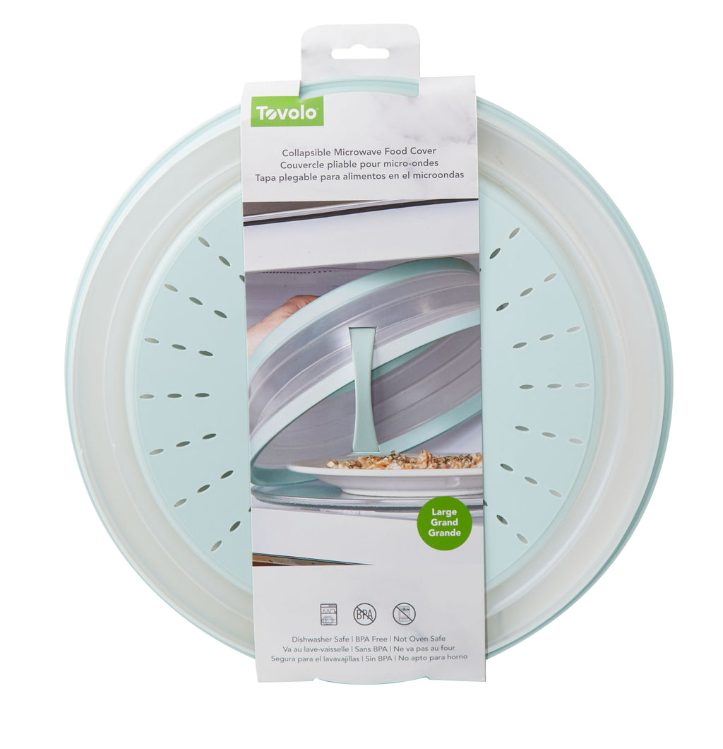 Collapsible Microwave Food Cover