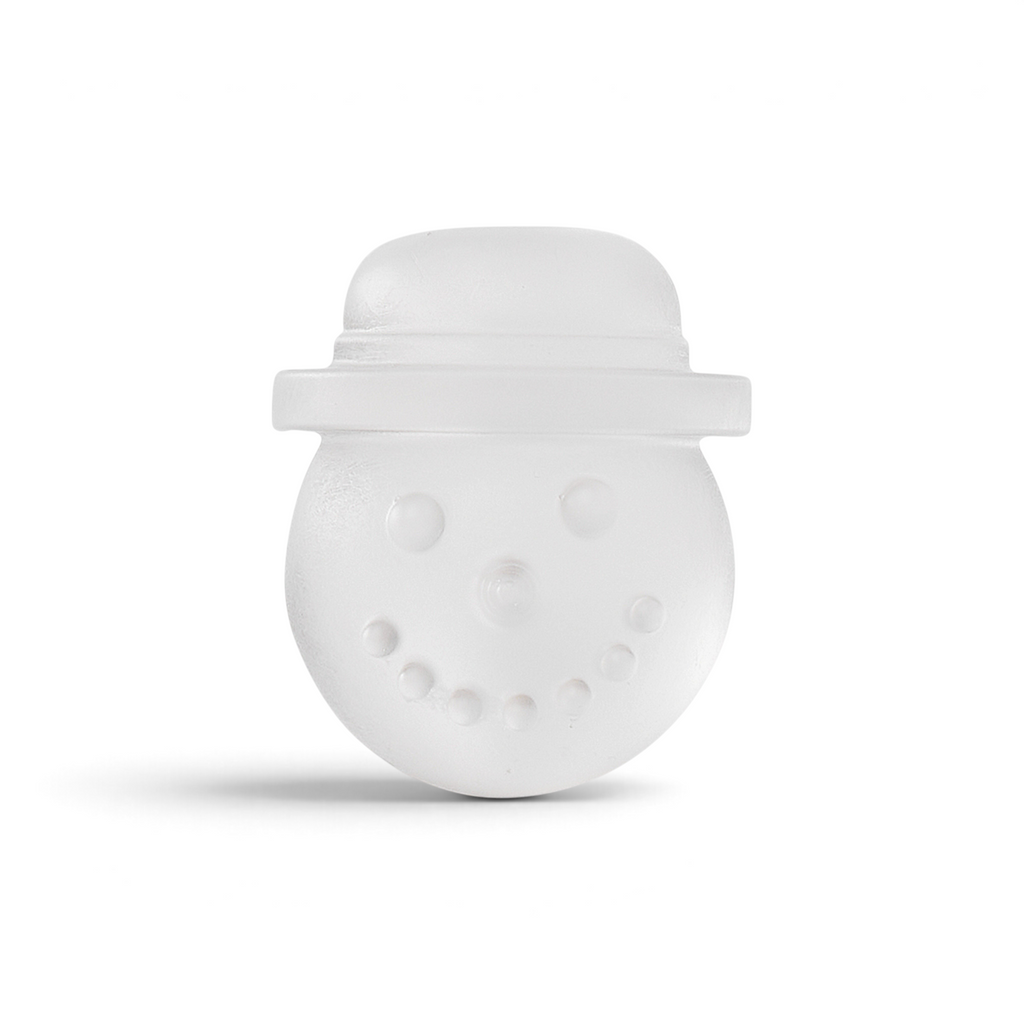The tovolo Snowman Ice Molds (Set of 4) create festive, snowman-shaped ice—perfect for holiday drinks or as a unique Christmas gift.