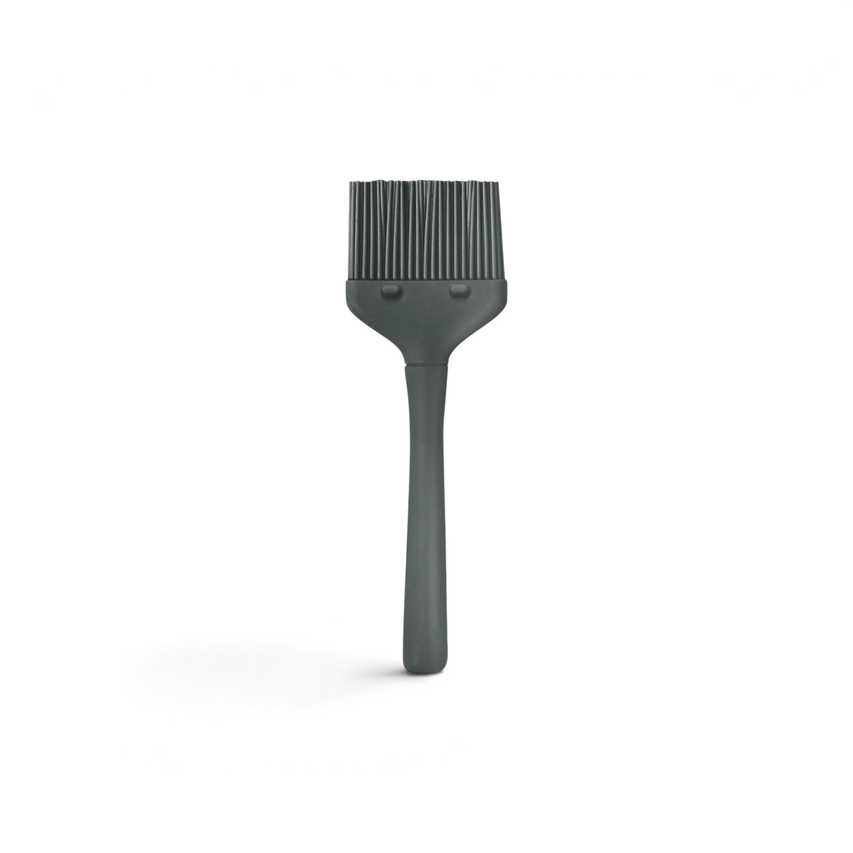 The Flex-Core Basting Brush is a black silicone brush with a rectangular bristle head and a tapered handle, shown on a white background.