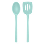 Flex-Core® Silicone Slotted Turner + Deep Solid Spoon