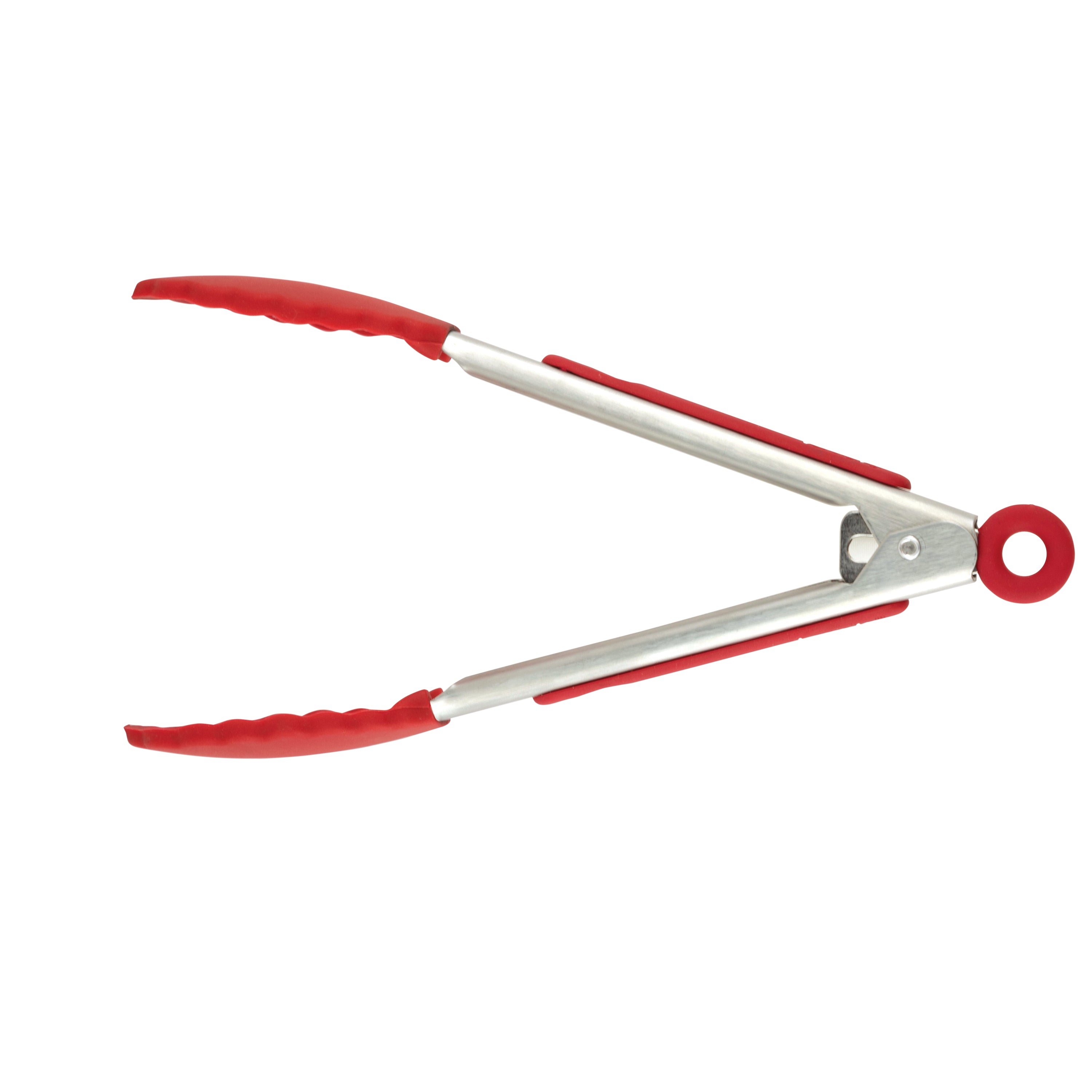 Tovolo Mini Silicone Tongs - Candy Apple Red - Thumbnail 3