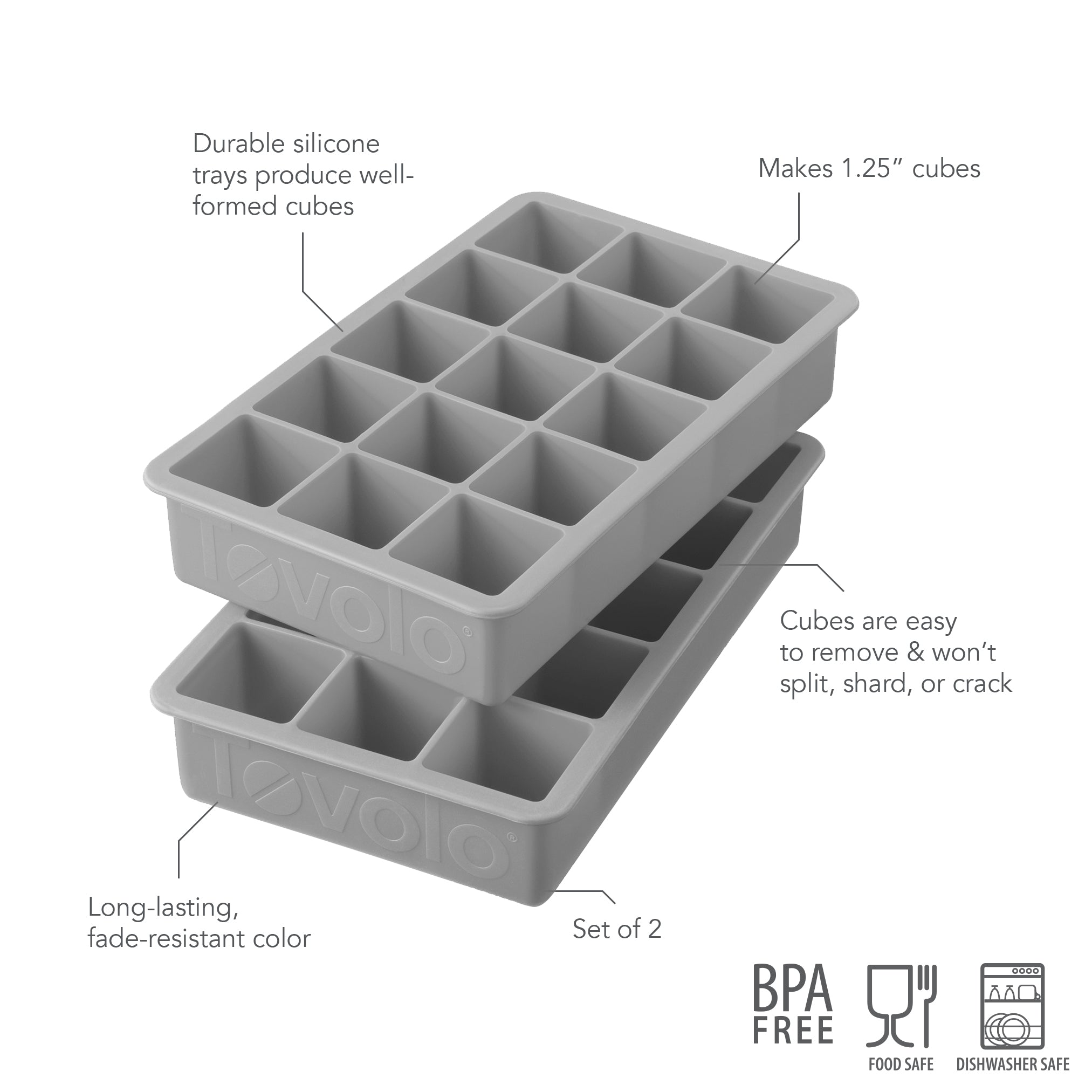 Perfect Cube Ice Mold