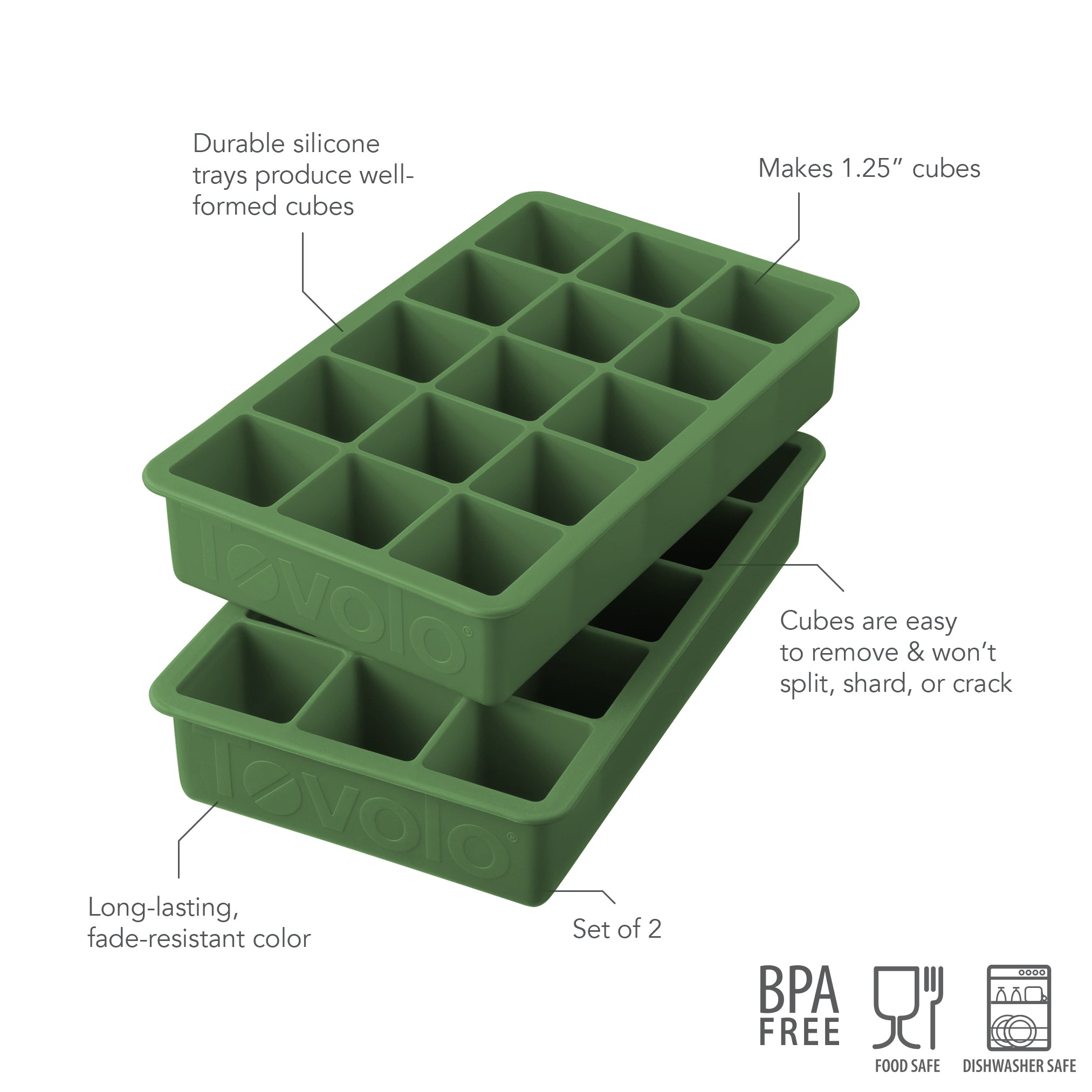 Perfect Cube Ice Mold