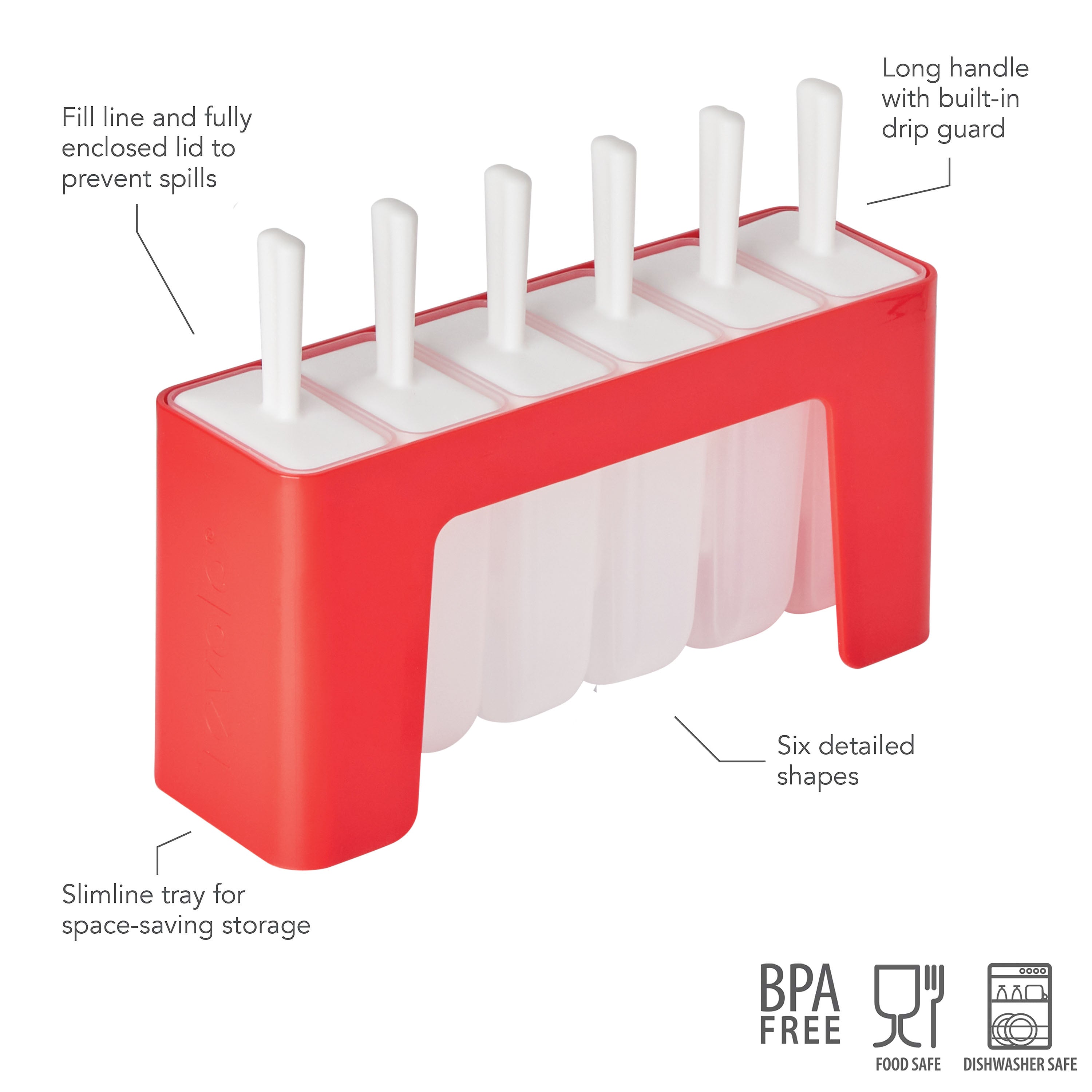 Tovolo Pop Molds with Tray