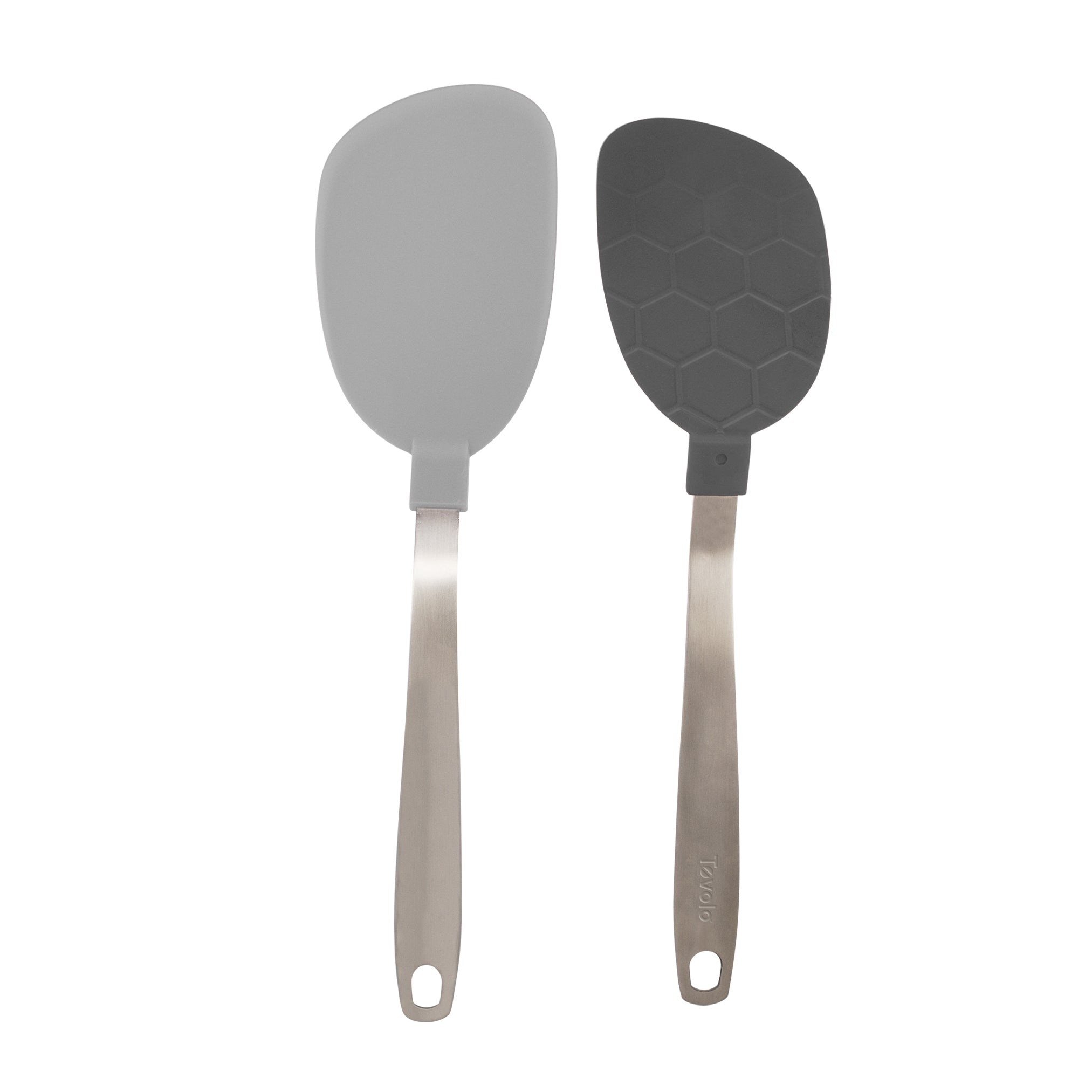 Stainless Steel Handled Nylon Flex Turner - Deep Indigo - Thumbnail 2