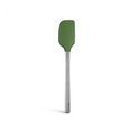 The Flex-Core Spatula features a green flex-core head and a stainless steel handle, displayed against a white background.