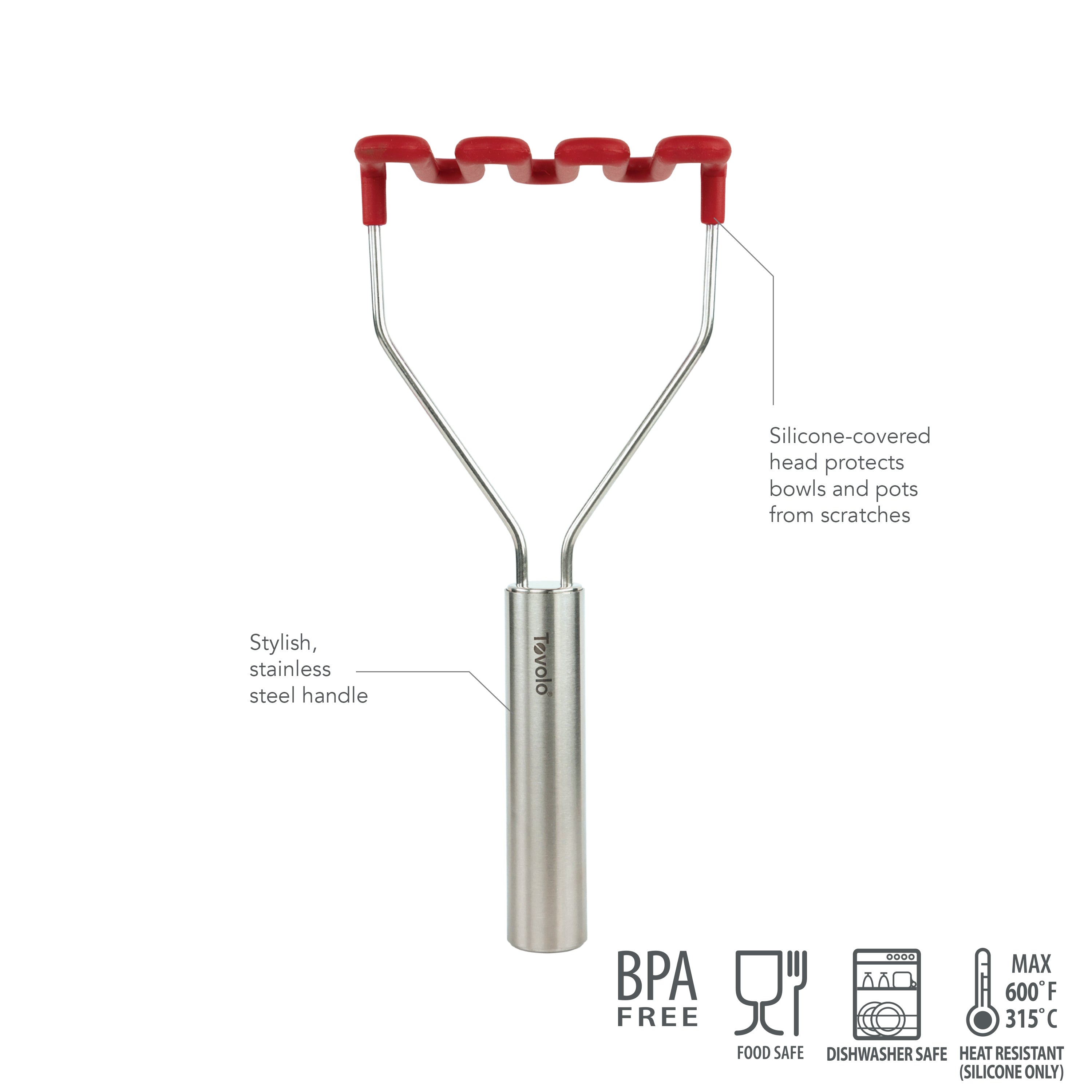 Silicone Potato Masher