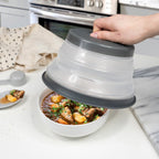 Collapsible Microwave Food Cover