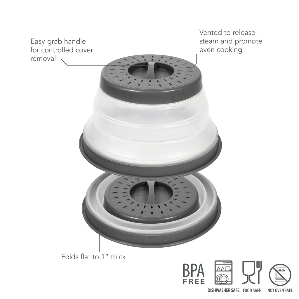 Collapsible Microwave Food Cover