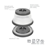 Collapsible Microwave Food Cover