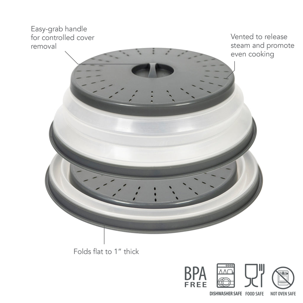 Collapsible Microwave Food Cover