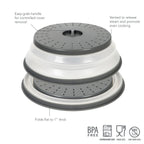 Collapsible Microwave Food Cover