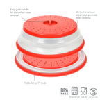 Collapsible Microwave Food Cover
