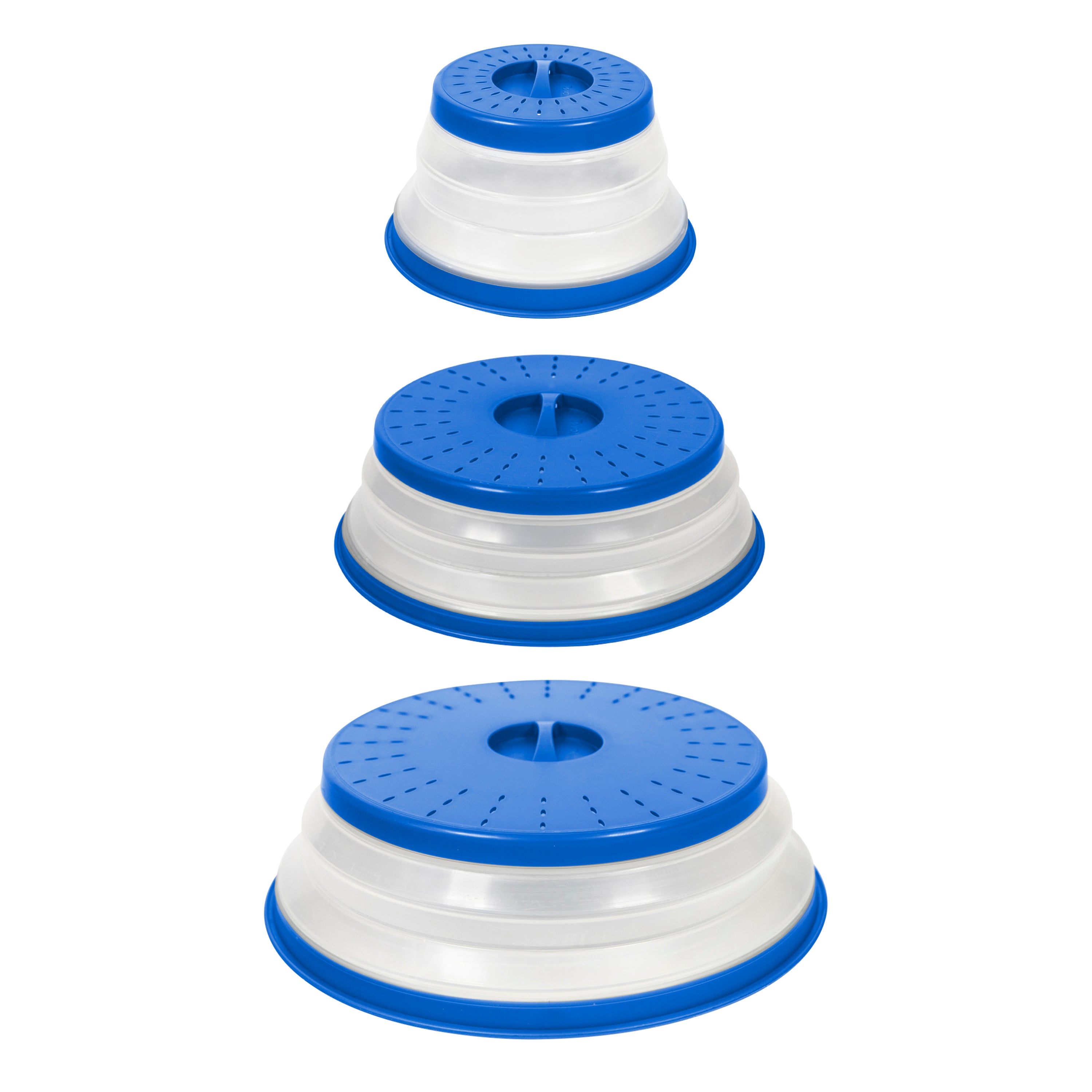 Collapsible Microwave Food Cover - Set of 3