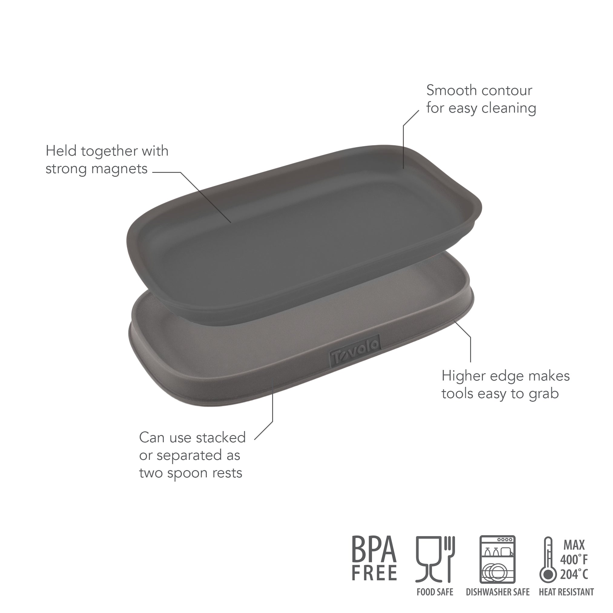 Double Spoon Rest