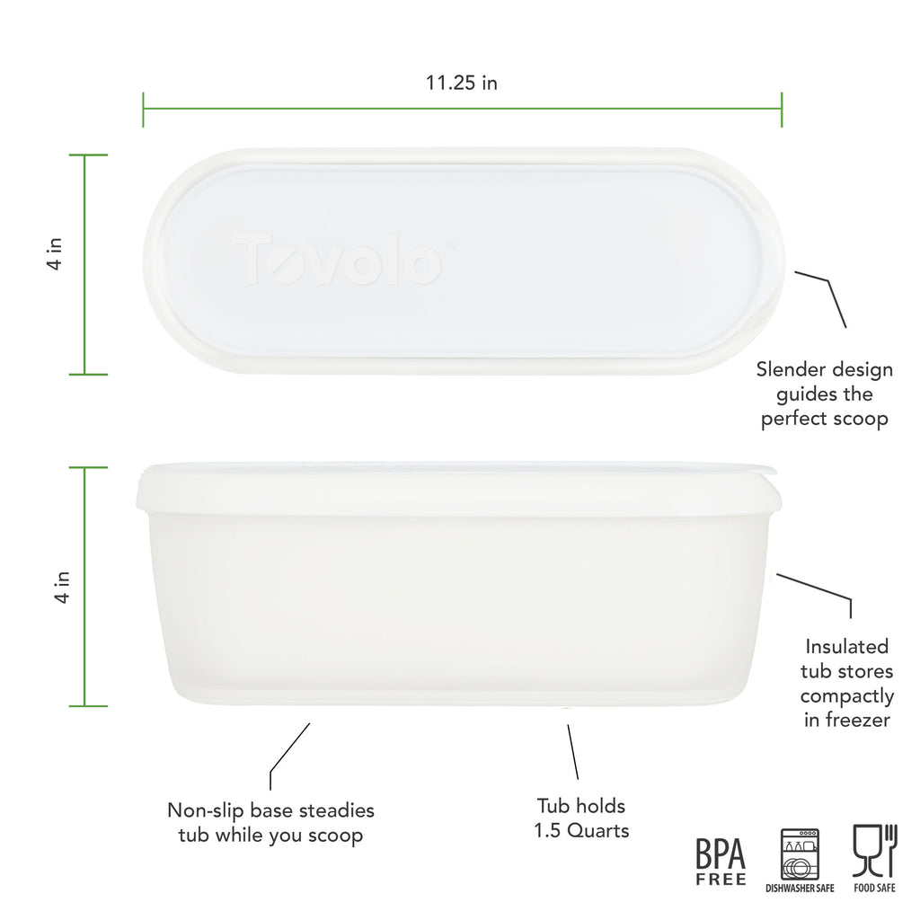 Glide-A-Scoop Ice Cream Tub