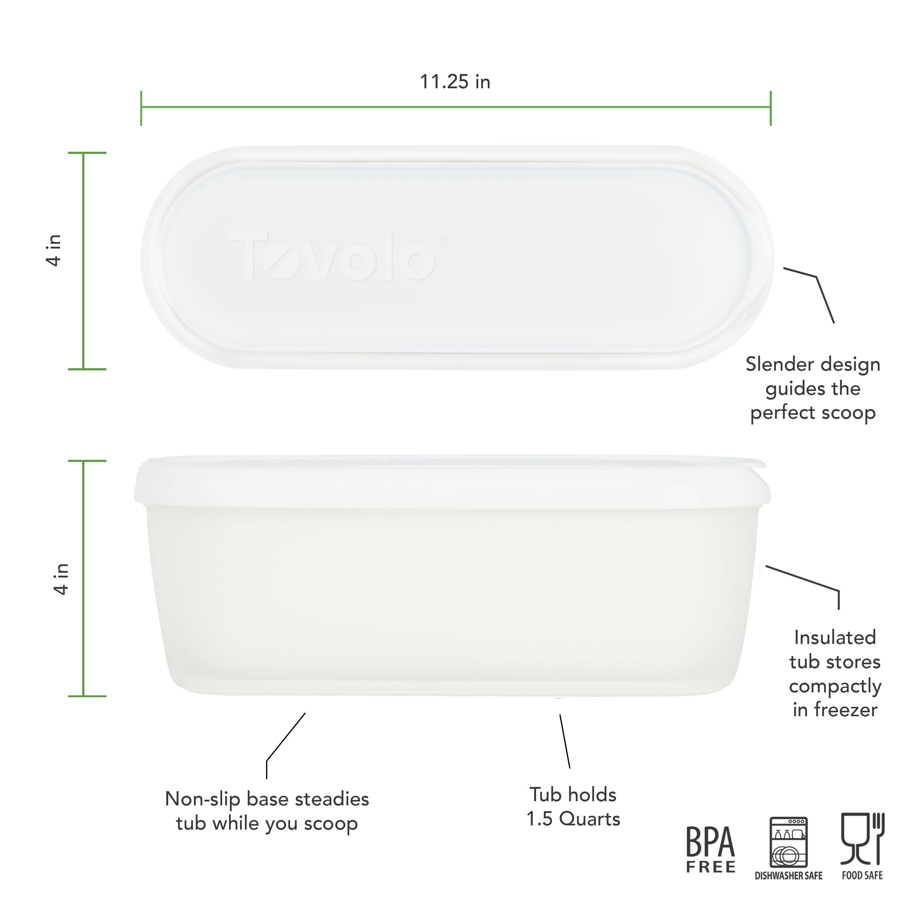 Glide-A-Scoop Ice Cream Tub