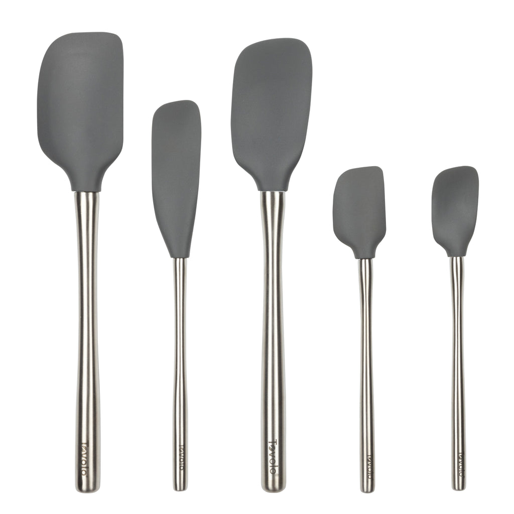 Flex-Core All-Silicone Spatula Set of 5