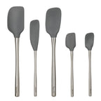 Flex-Core All-Silicone Spatula Set of 5